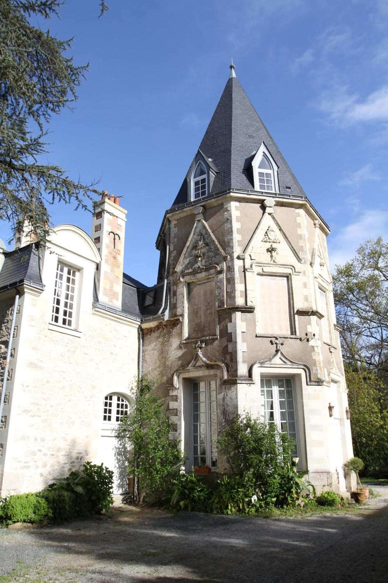 Chateau Du Bois De La Noe Bouaye Dış mekan fotoğraf